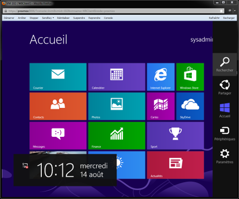 Windows 8 - Charm Bar