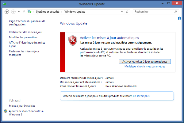 Windows 8 - Windows Update
